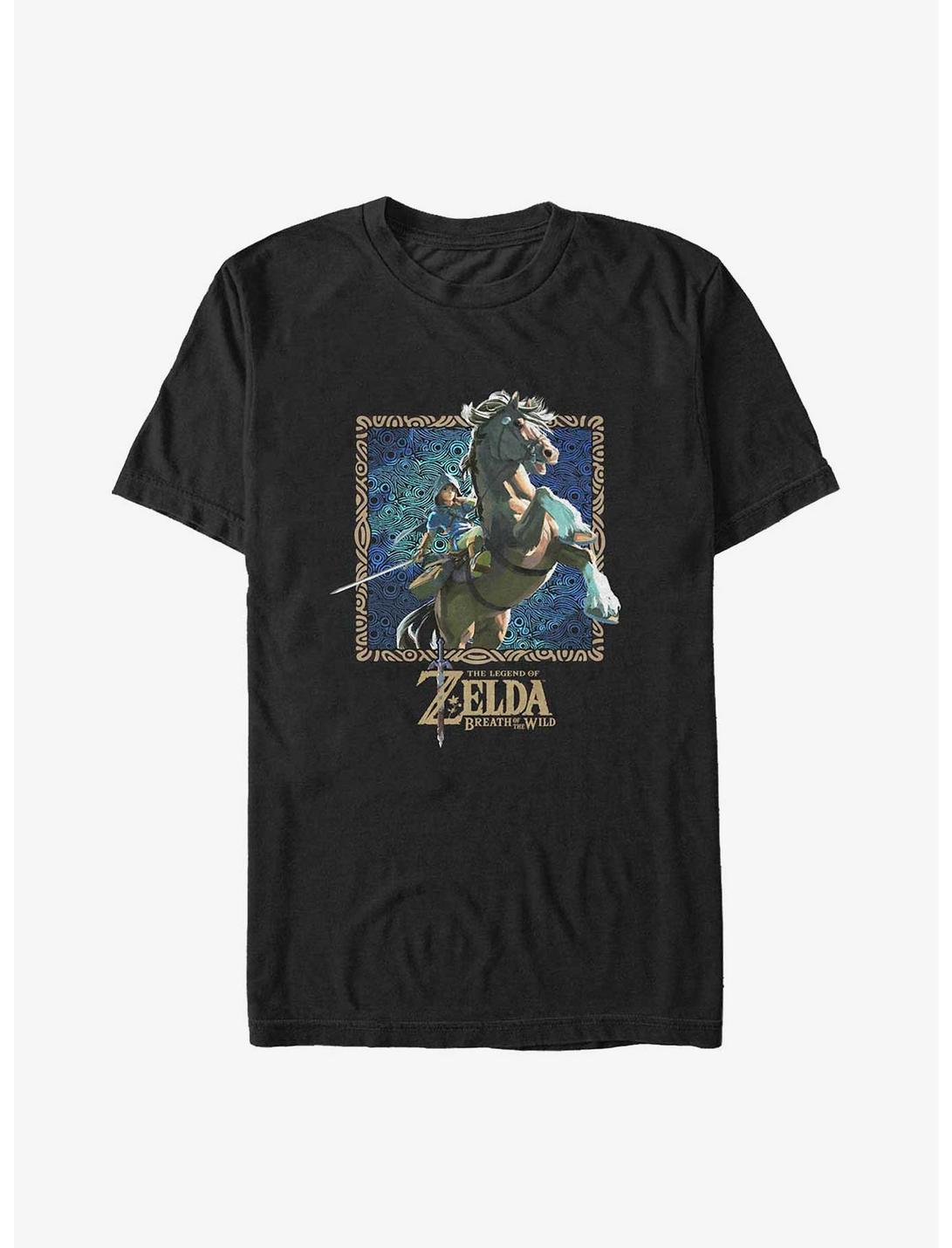 The Legend of Zelda Terrific Link Big & Tall T-Shirt, BLACK, hi-res