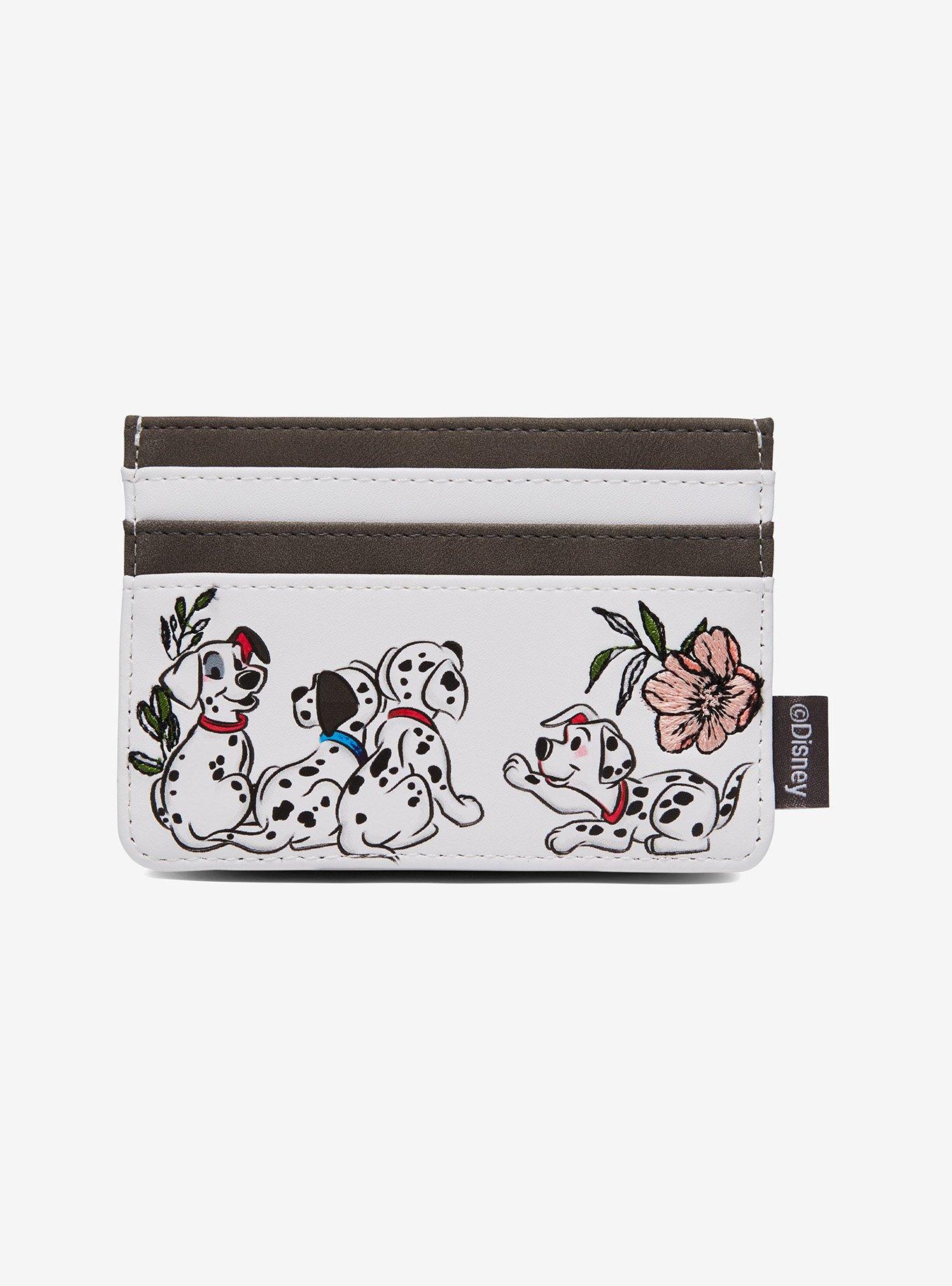 Wallet ID Card Holder - Mickey Mouse Expression Blocks White Black Red