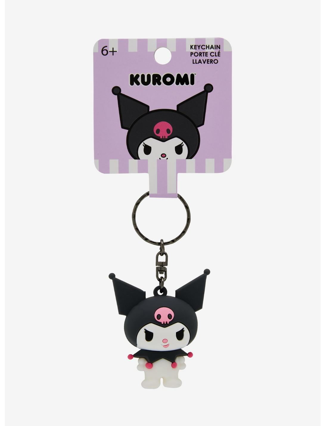 Kuromi Figural Key Chain, , hi-res