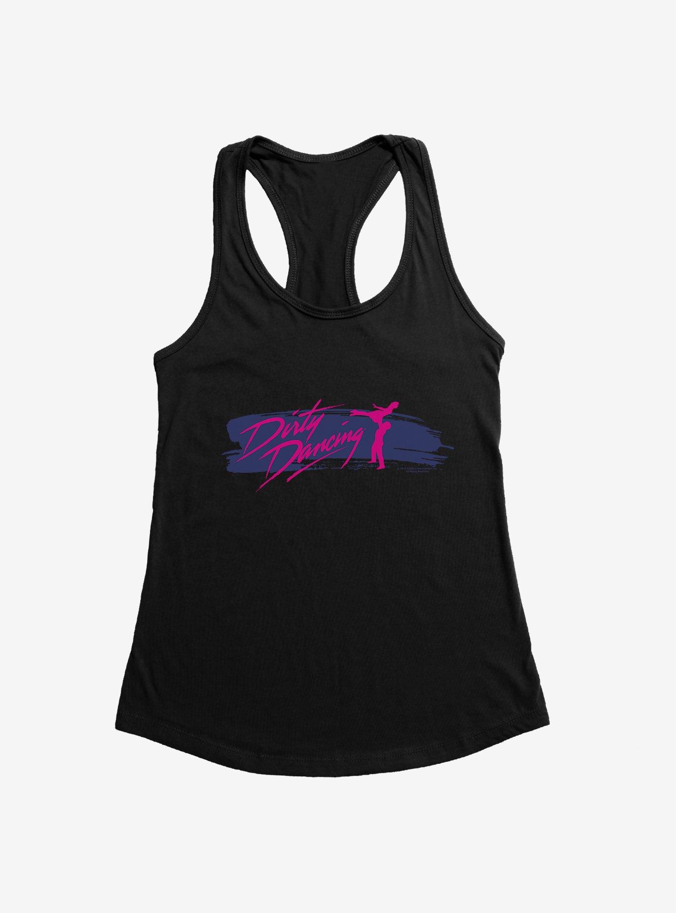 Dirty Dancing Brush Stroke Title Girls Tank, , hi-res