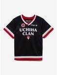 Naruto Shippuden Uchiha Clan Toddler Soccer Jersey - BoxLunch Exclusive, BLACK, hi-res