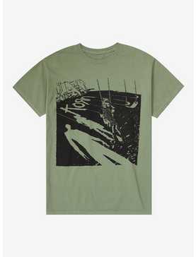 Korn Self-Titled Album Cover Green T-Shirt, , hi-res