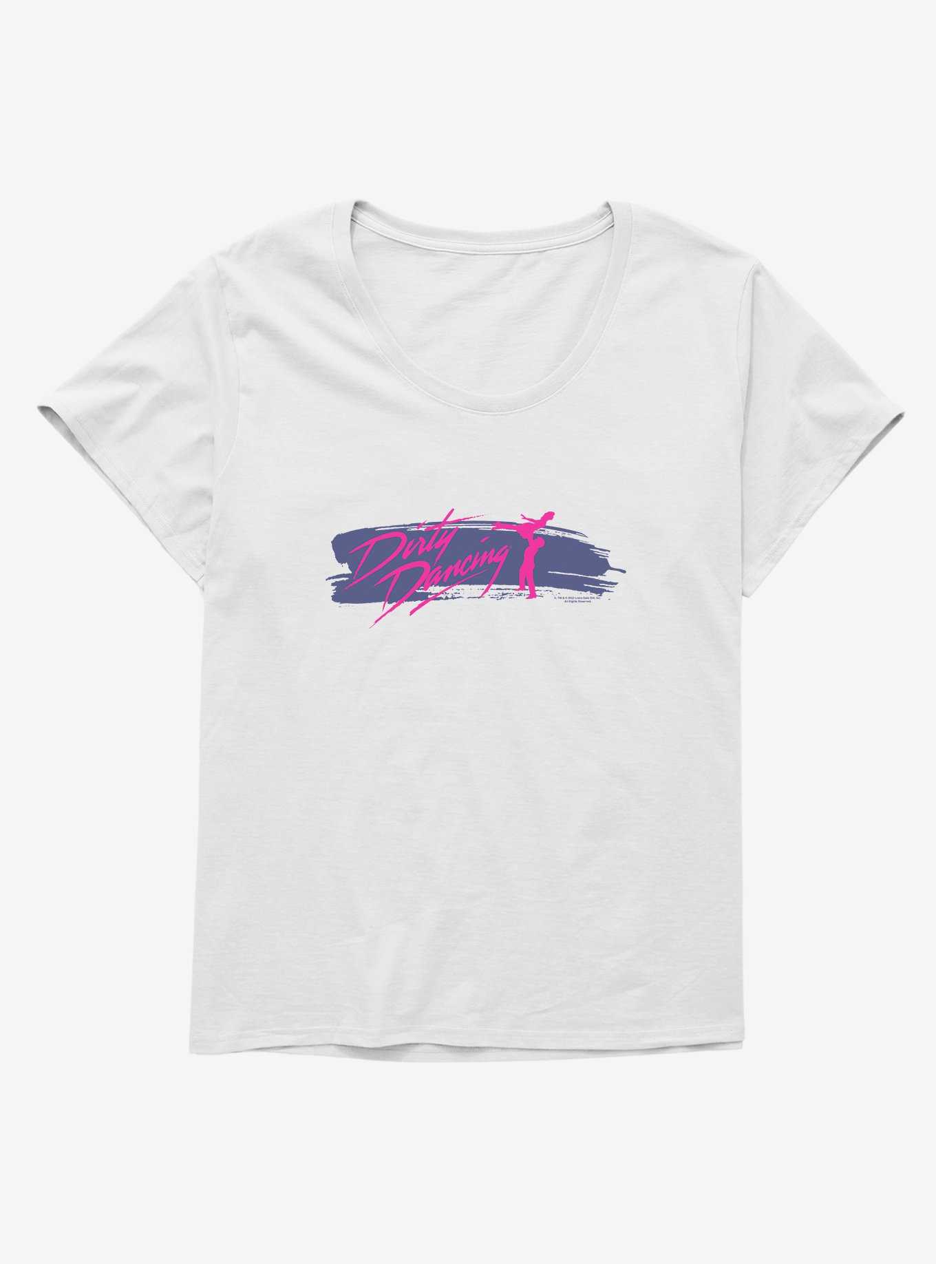 Dirty Dancing Brush Stroke Title Girls T-Shirt Plus Size, , hi-res
