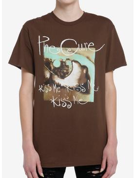 Plus Size The Cure Kiss Me Kiss Me Kiss Me Album Cover Boyfriend Fit Girls T-Shirt, , hi-res