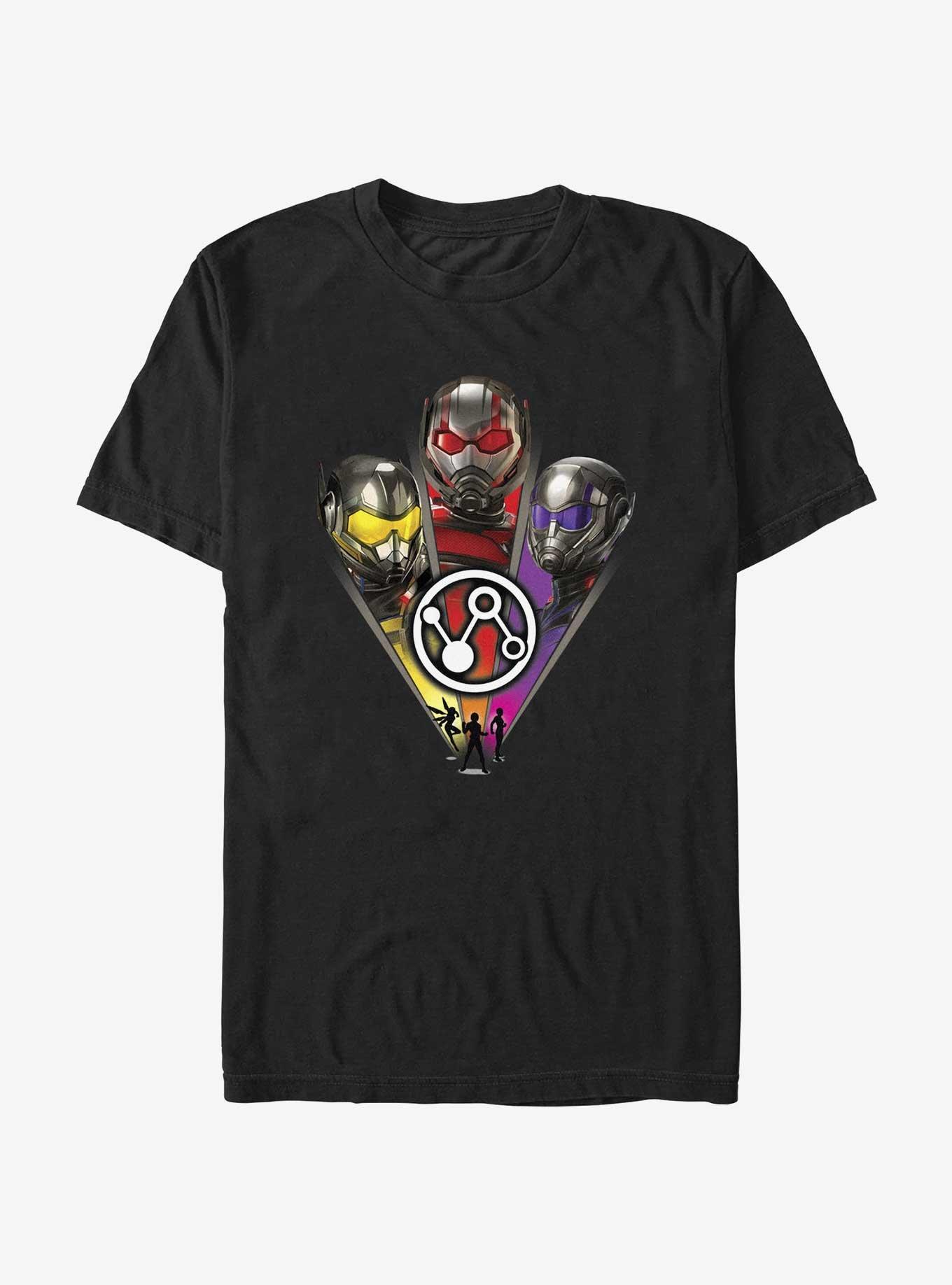 Marvel Ant-Man and the Wasp: Quantumania Hero Faces, Ant-Man, Wasp, and Cassie Extra Soft T-Shirt, , hi-res