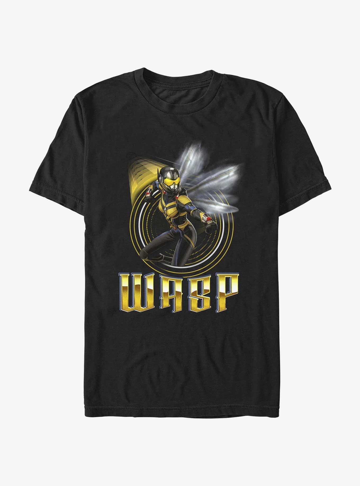 Marvel Ant-Man and the Wasp: Quantumania Raised Stinger Extra Soft T-Shirt, BLACK, hi-res