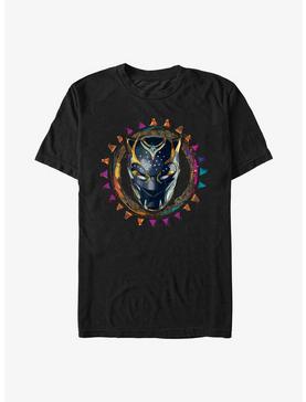 Marvel Black Panther: Wakanda Forever Painted Black Panther Portrait Extra Soft T-Shirt, , hi-res