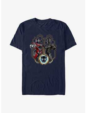 Marvel Black Panther: Wakanda Forever Ironheart and Black Panther Side By Side Extra Soft T-Shirt, , hi-res