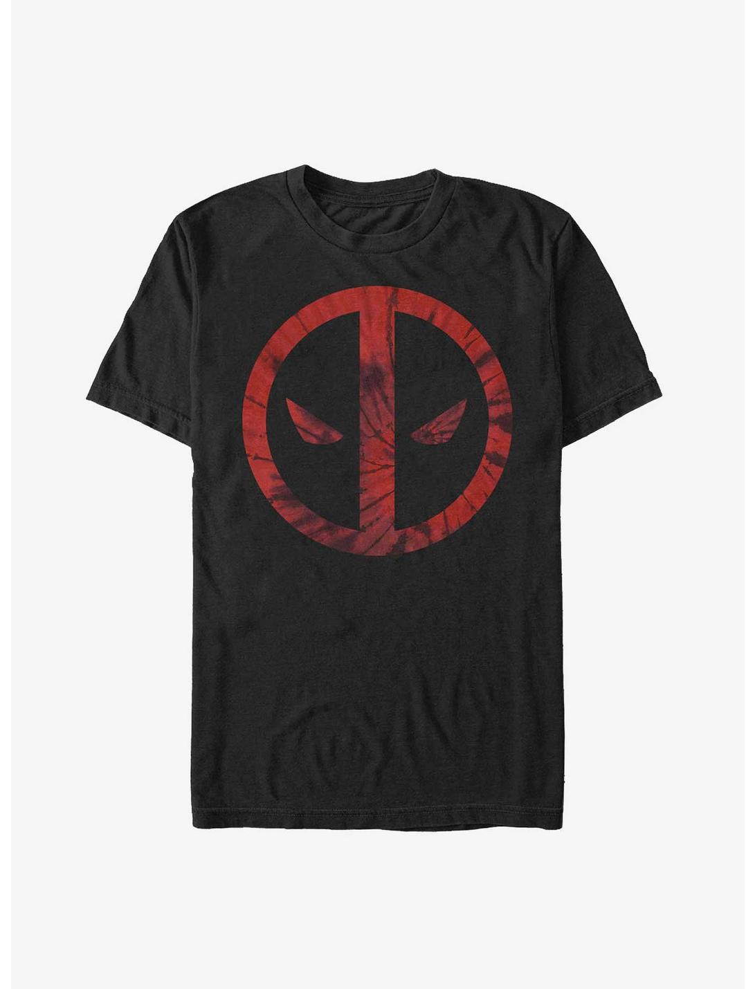 Marvel Deadpool Evil-Eyed Emblem Extra Soft T-Shirt, BLACK, hi-res