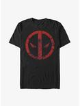 Marvel Deadpool Evil-Eyed Emblem Extra Soft T-Shirt, BLACK, hi-res