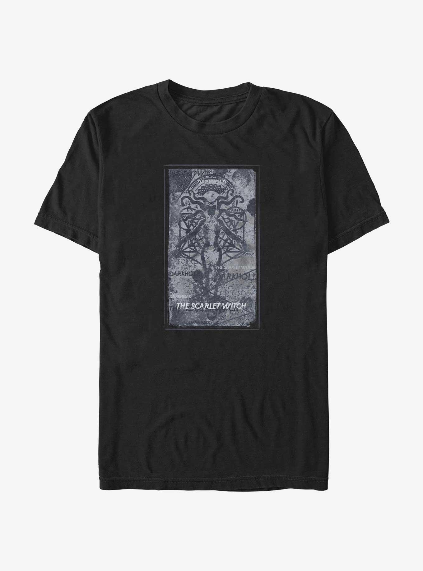 Marvel Doctor Strange in the Multiverse of Madness Scarlet Witch Darkhold Card Extra Soft T-Shirt