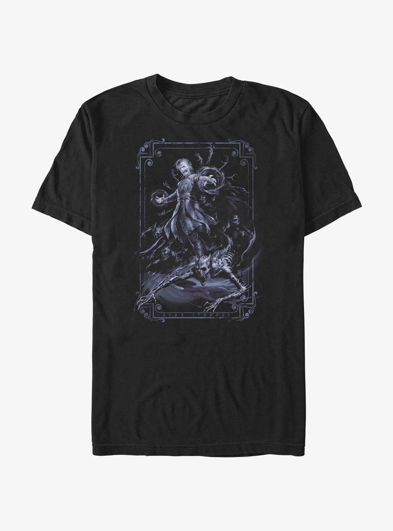 Marvel Doctor Strange in the Multiverse of Madness Undead Variant Card Extra Soft T-Shirt, BLACK, hi-res