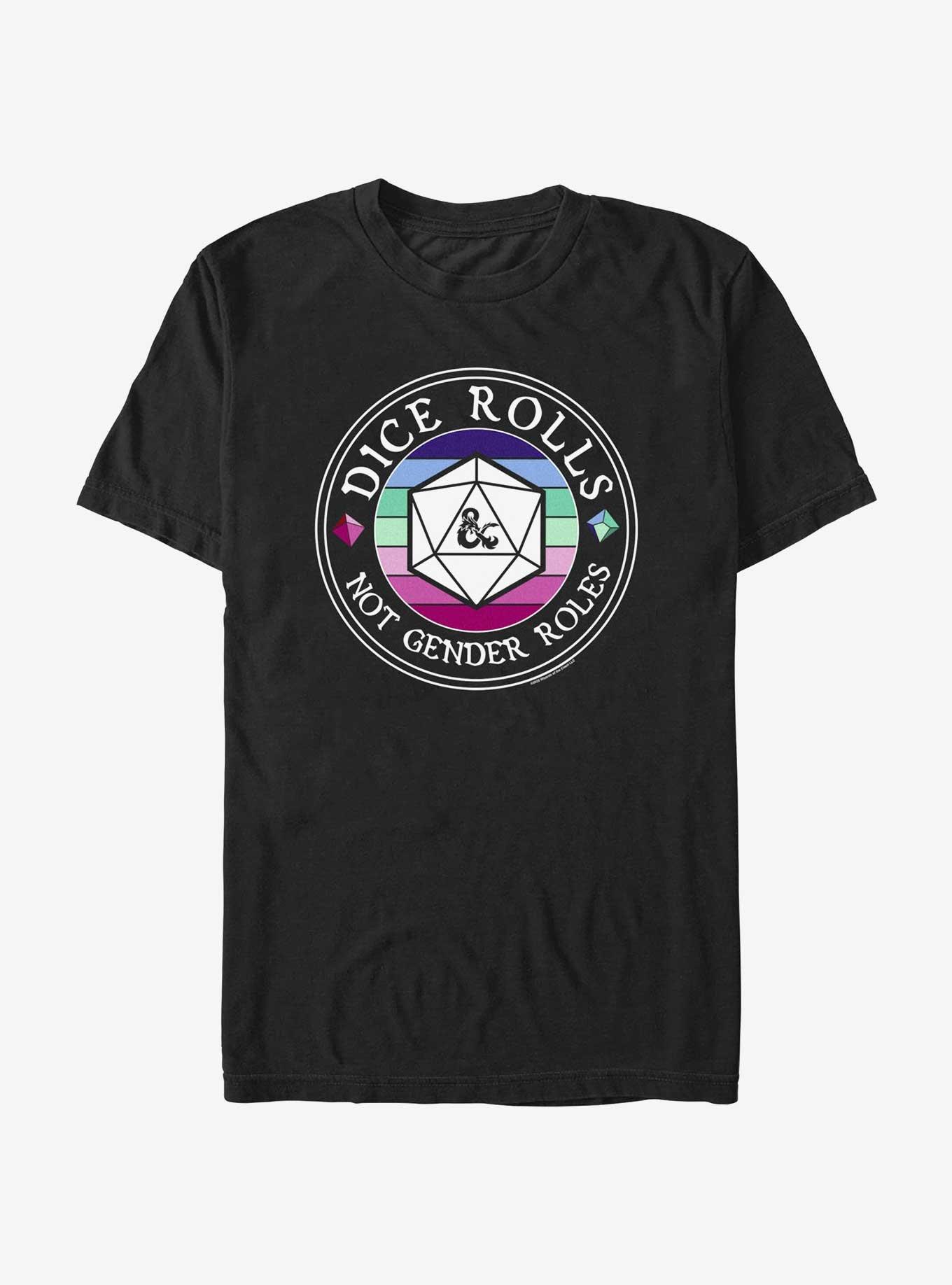 Dungeons & Dragons Dice Roles Extra Soft T-Shirt, , hi-res