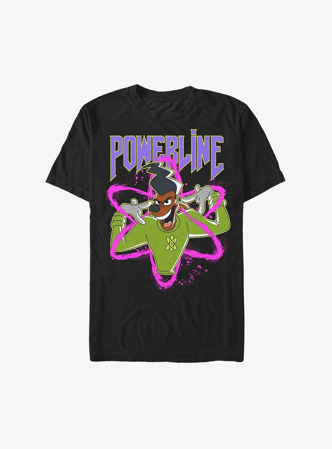 Disney Goofy I Have Powerline Extra Soft T-Shirt, BLACK, hi-res