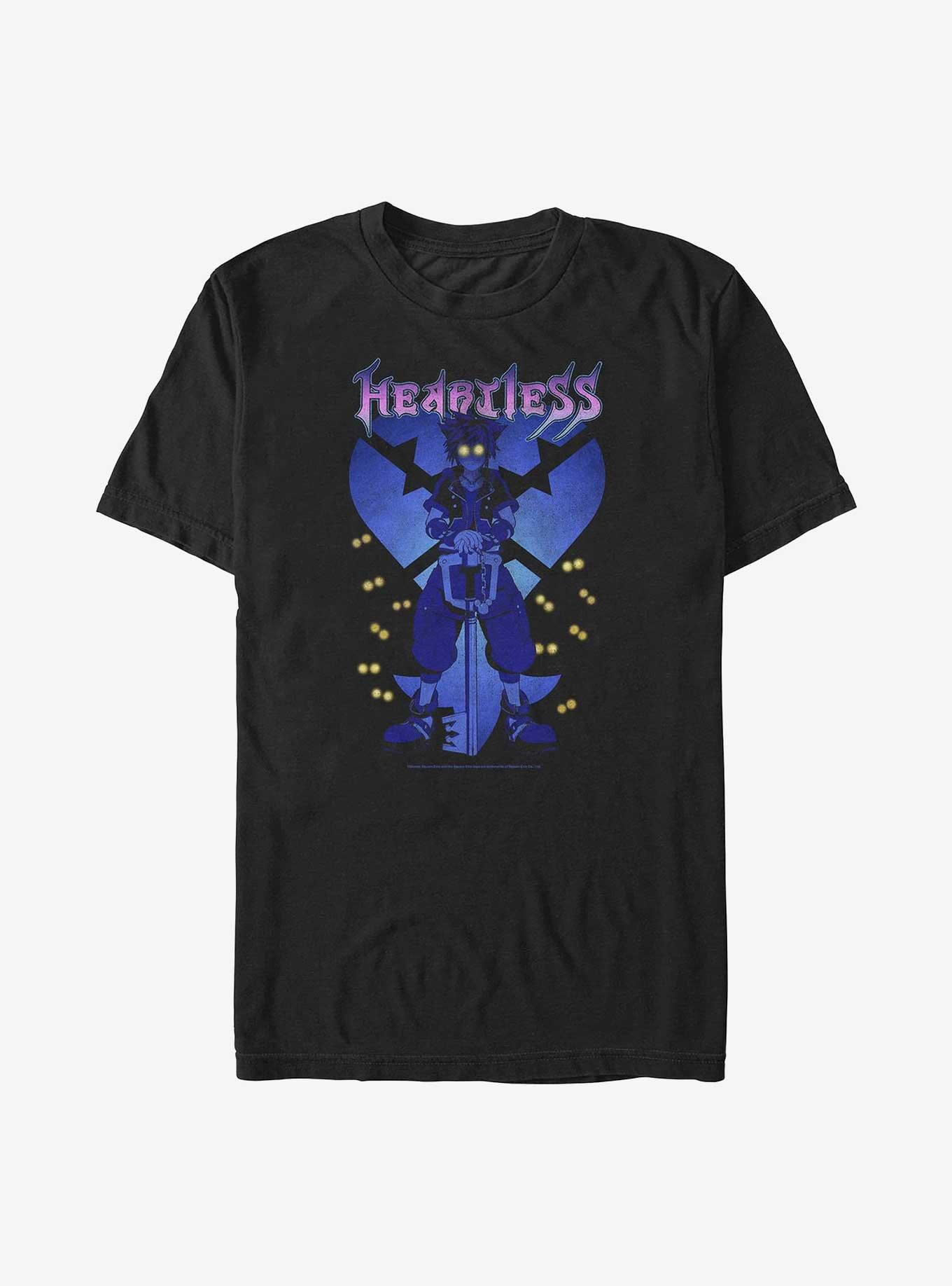 Disney Kingdom Hearts Sora Heartless Extra Soft T-Shirt, BLACK, hi-res