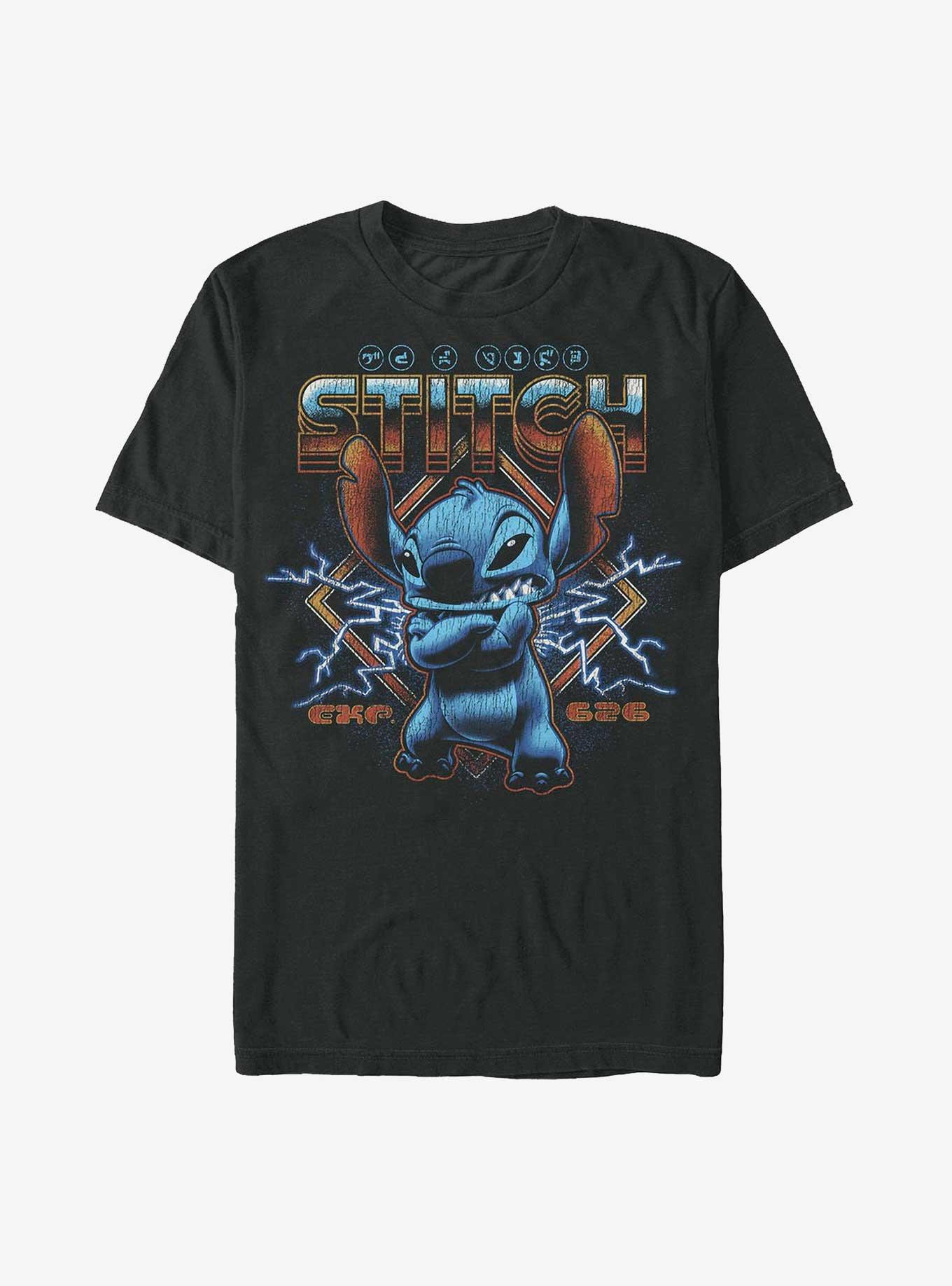 Disney Lilo & Stitch Metallic Lightning Experiment 626 Extra Soft T-Shirt, , hi-res