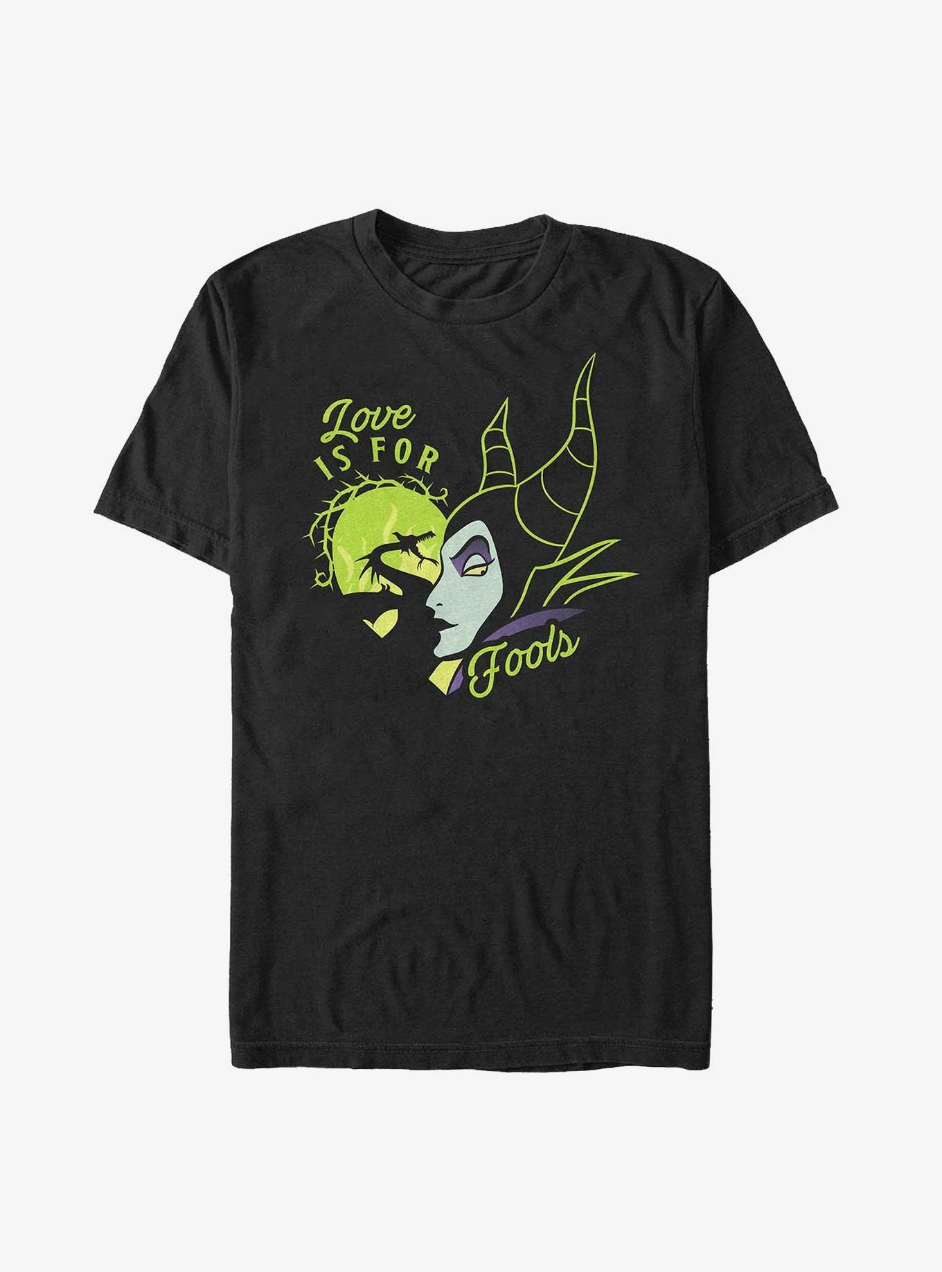 Disney Sleeping Beauty Maleficent Fools Love Extra Soft T-Shirt, , hi-res