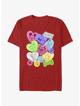 Disney Mickey Mouse Candy Hearts Extra Soft T-Shirt, , hi-res