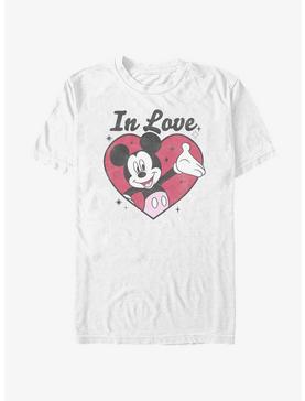 Disney Mickey Mouse In Love Extra Soft T-Shirt, , hi-res
