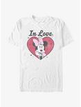 Disney Minnie Mouse In Love Extra Soft T-Shirt, WHITE, hi-res