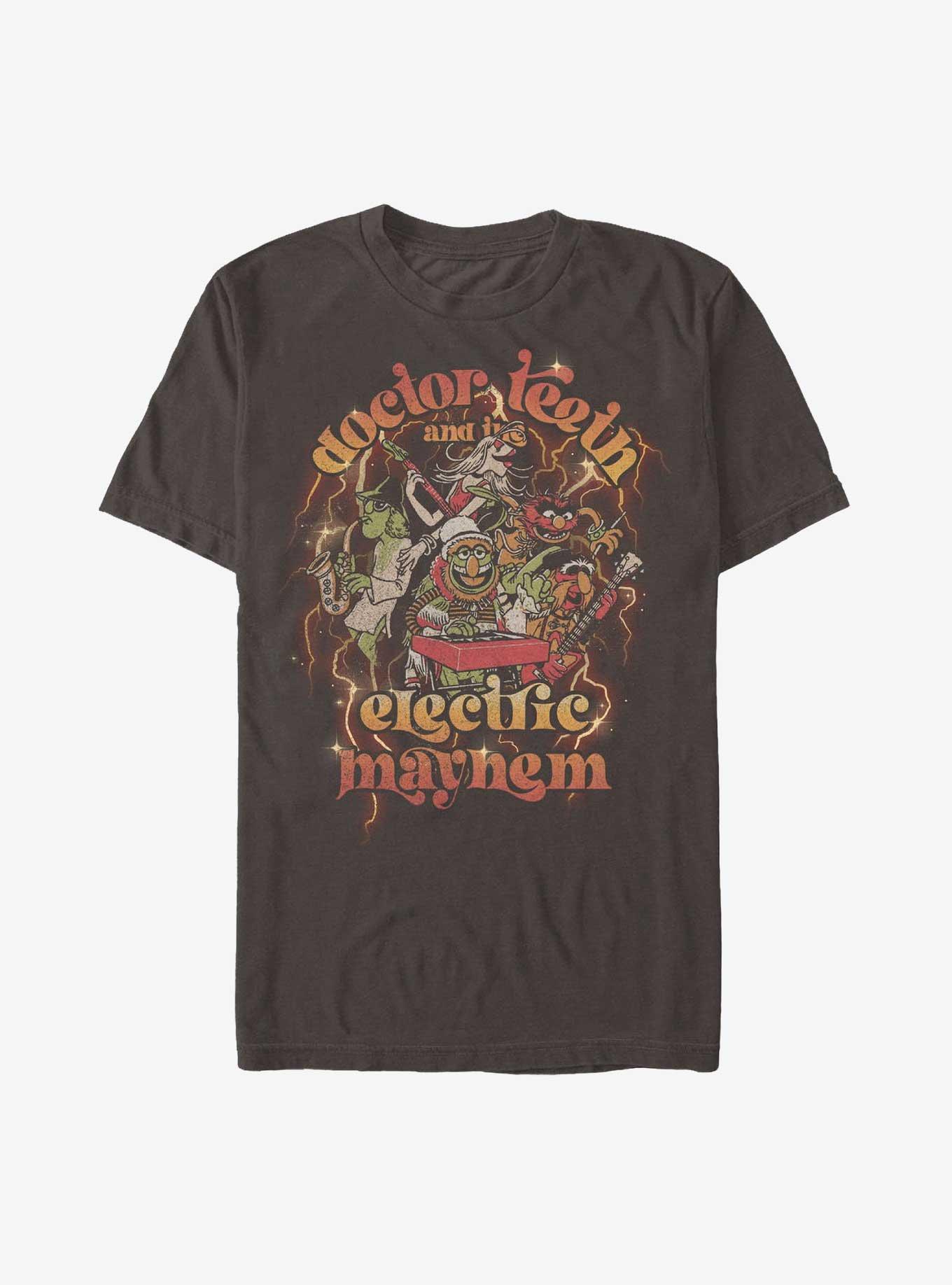 The Muppets Doctor Teeth and the Electric Mayhem Extra Soft T-Shirt, CHARCOAL, hi-res