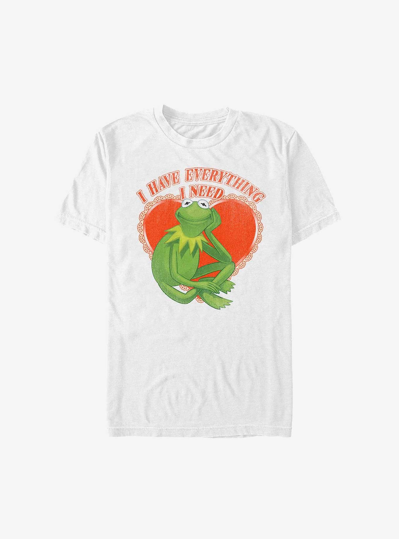 The Muppets Kermit I Have Everything Extra Soft T-Shirt, WHITE, hi-res