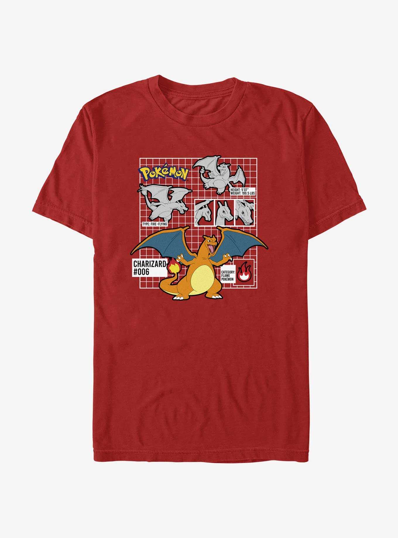 Pokemon Charizard Highlight Extra Soft T-Shirt, , hi-res