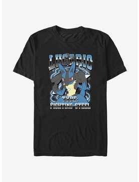 Pokemon Fighting Steel Type Lucario Extra Soft T-Shirt, , hi-res