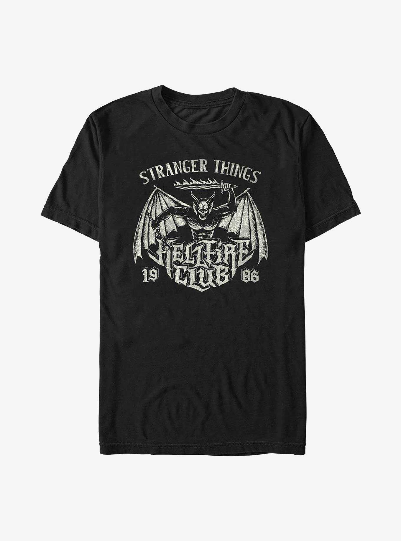 Stranger Things Hellfire Club Demon Extra Soft T-Shirt, , hi-res