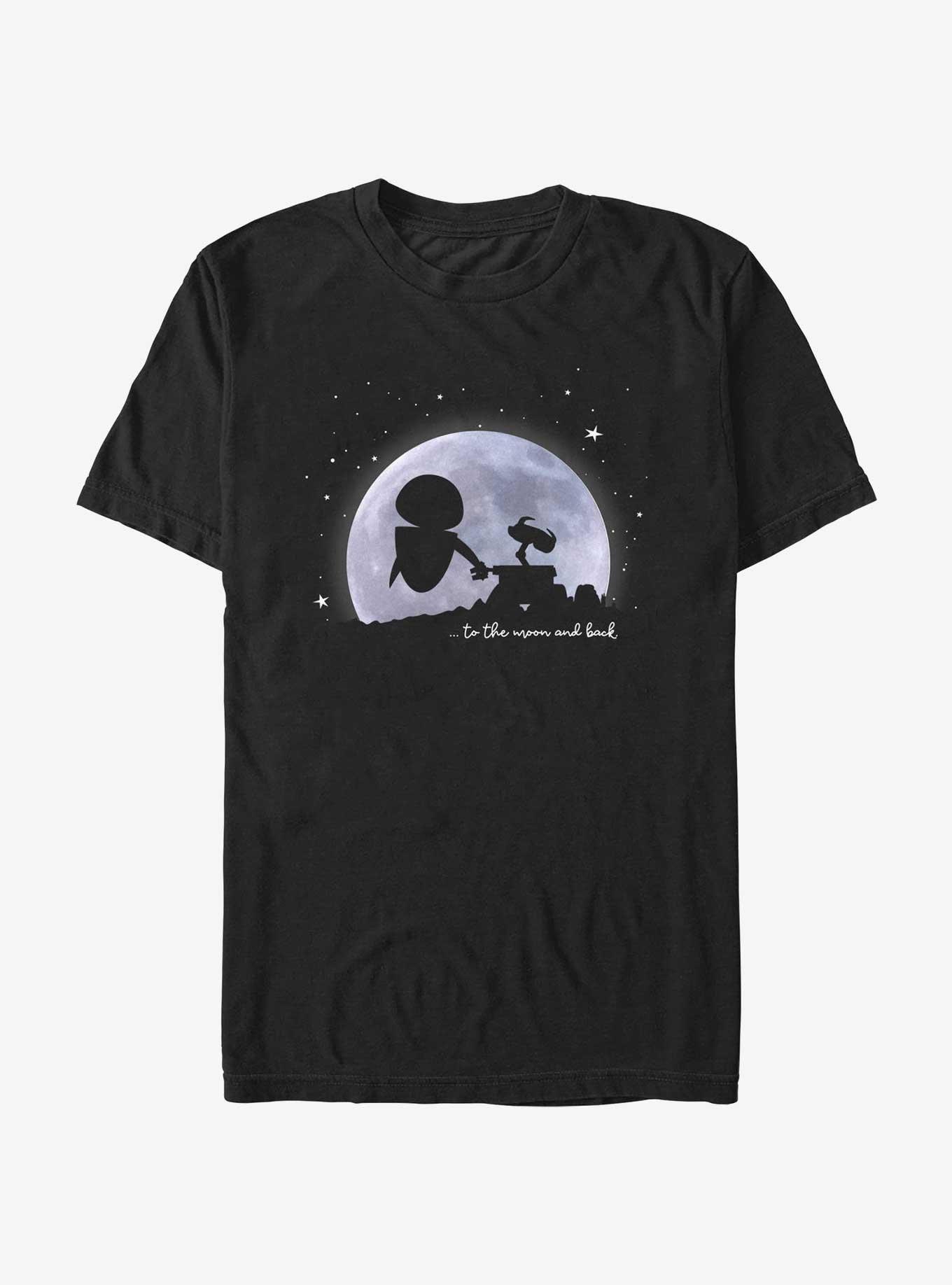Disney Pixar Wall-E Eve and Moonlit Walk Extra Soft T-Shirt