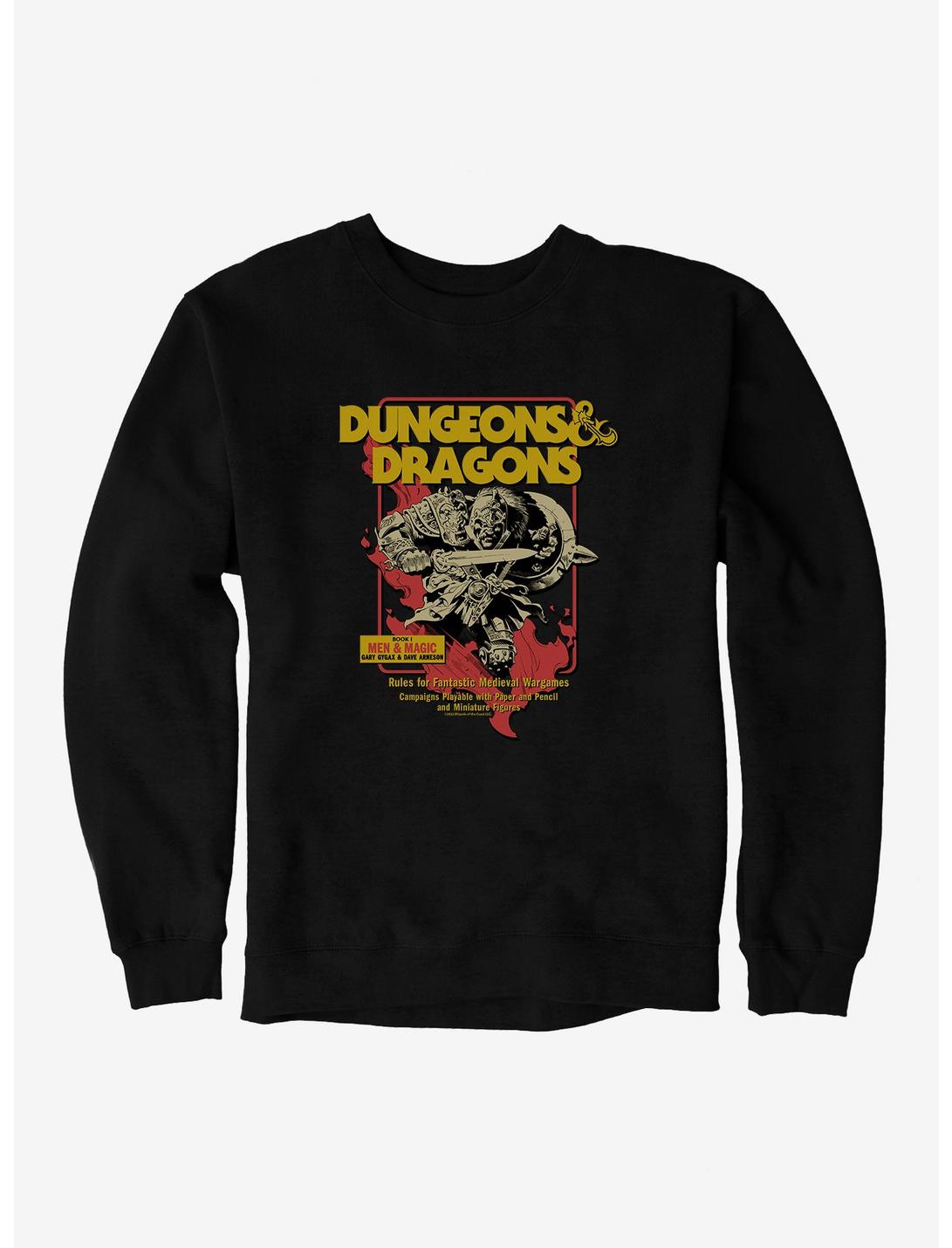 Dungeons & Dragons Book I Men & Magic Sweatshirt, BLACK, hi-res