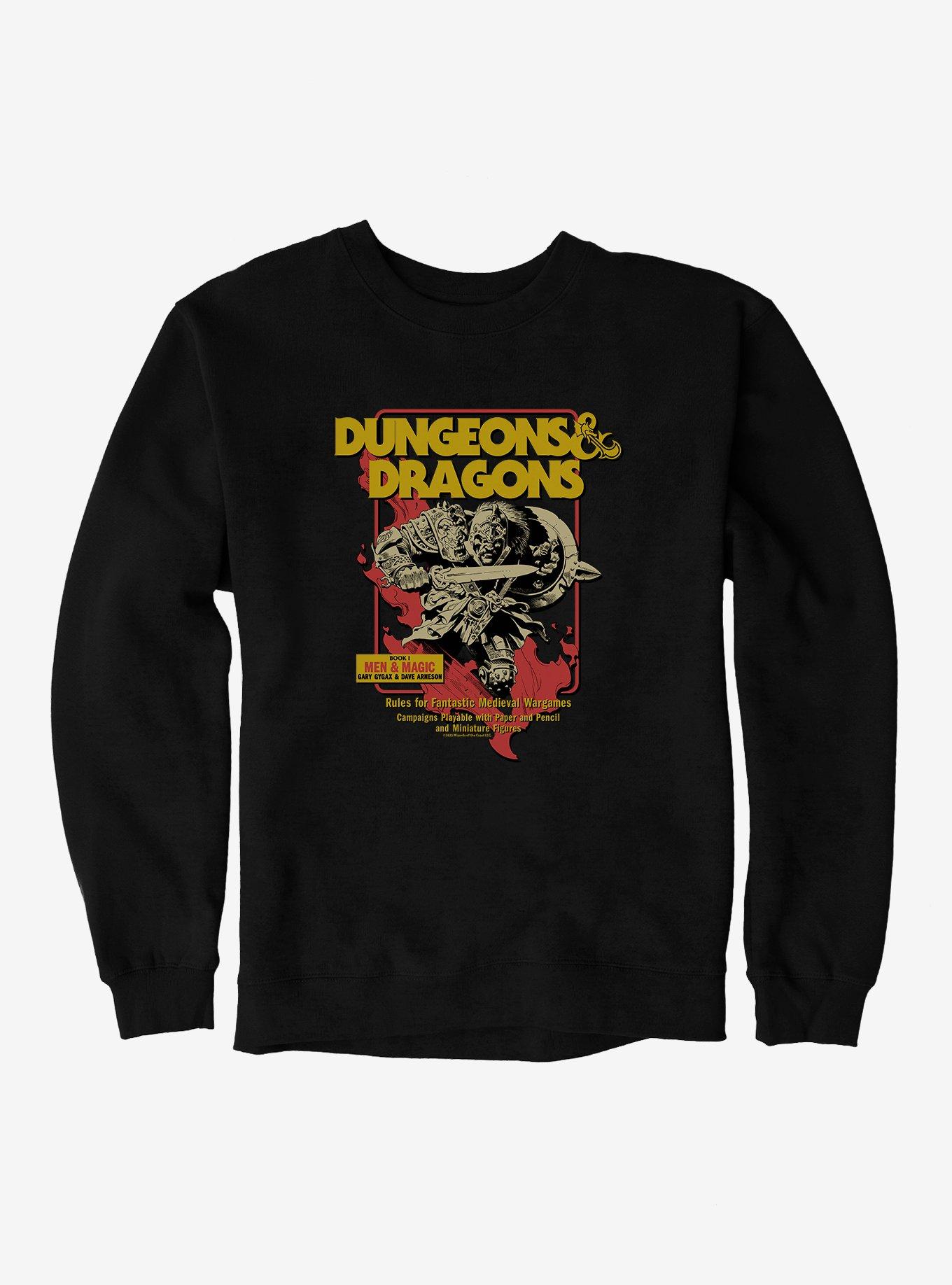 Dungeons & Dragons Book I Men & Magic Sweatshirt, BLACK, hi-res