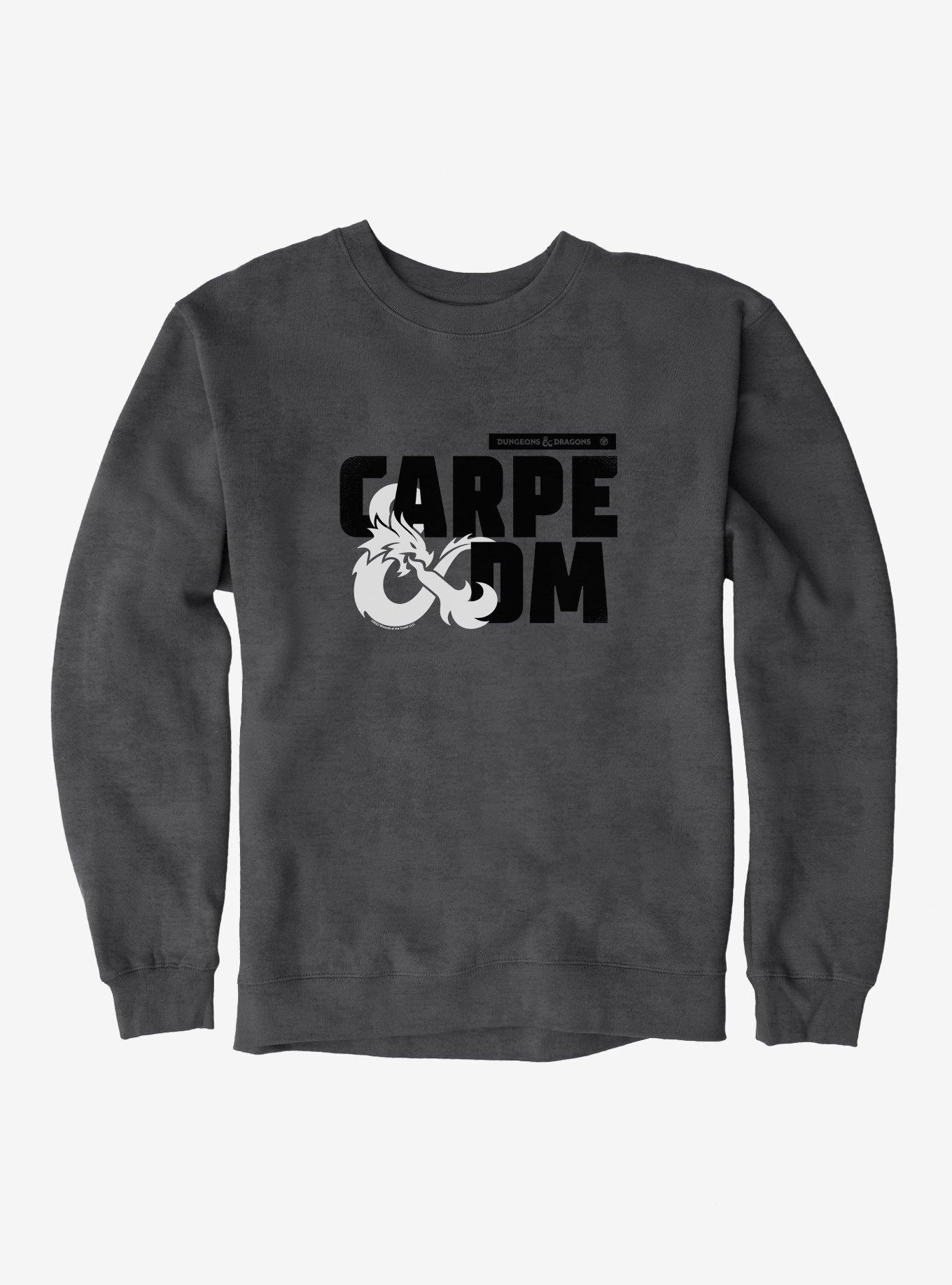 Dungeons & Dragons Carpe DM Sweatshirt, DARK HEATHER, hi-res