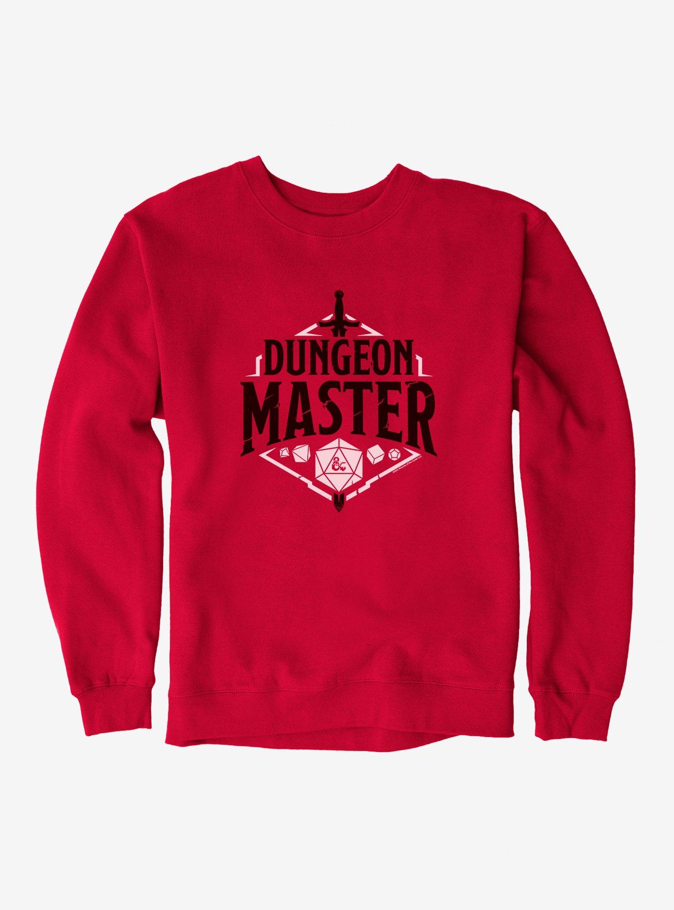 Dungeons & Dragons Dungeon Master Sweatshirt, RED, hi-res