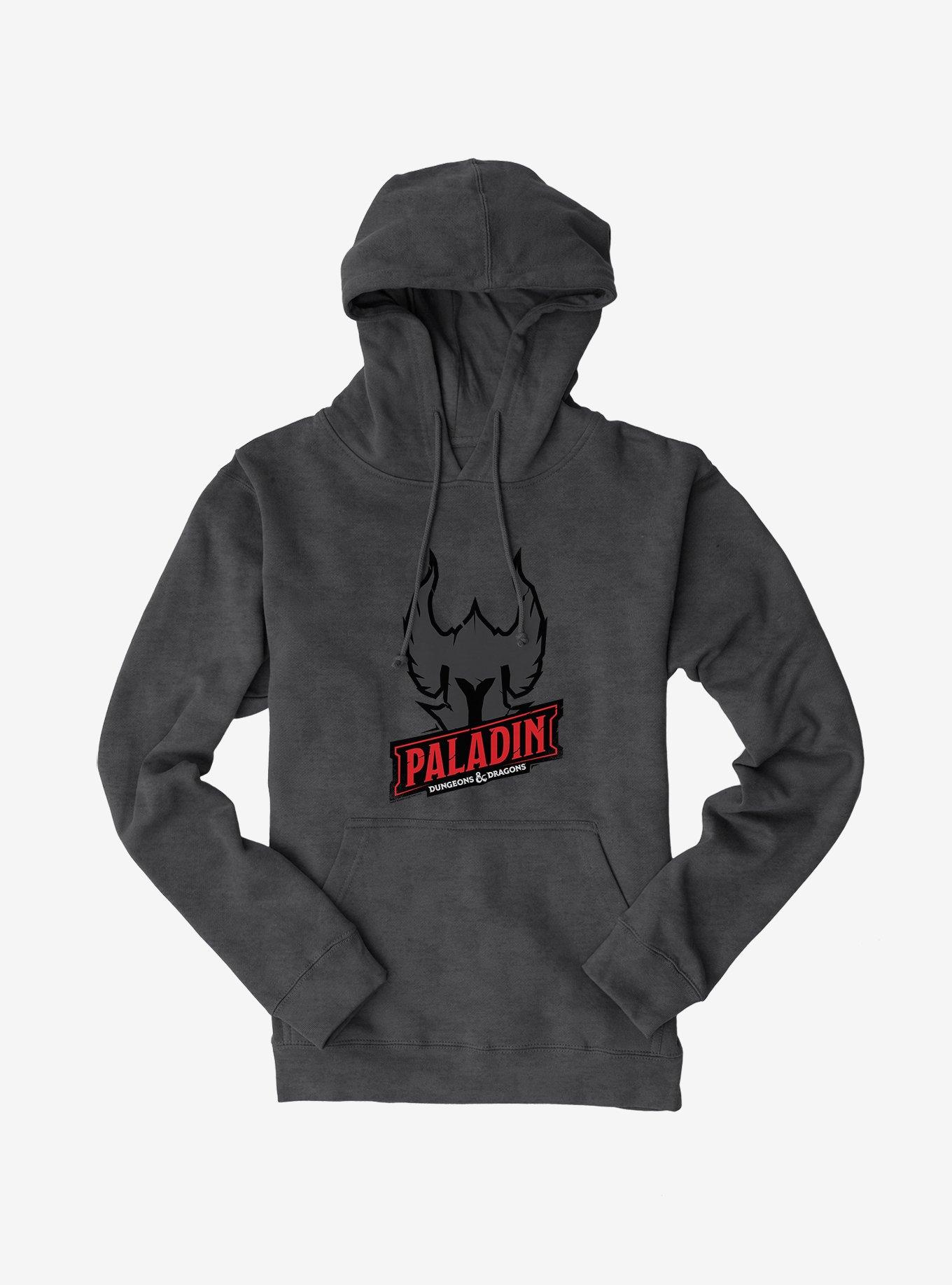 Dungeons & Dragons Paladin Badge Hoodie, CHARCOAL, hi-res