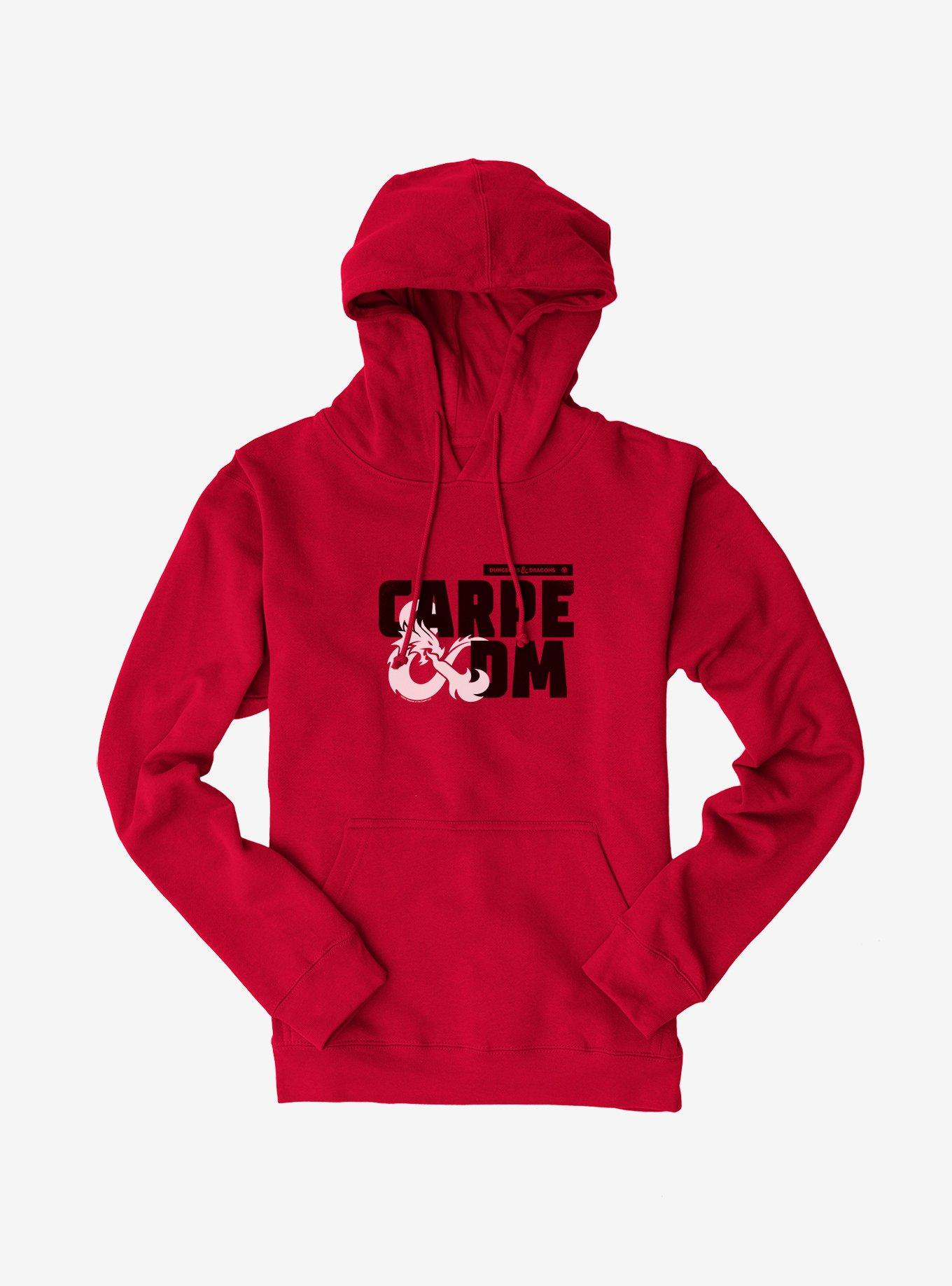 Dungeons & Dragons Carpe DM Hoodie, RED, hi-res