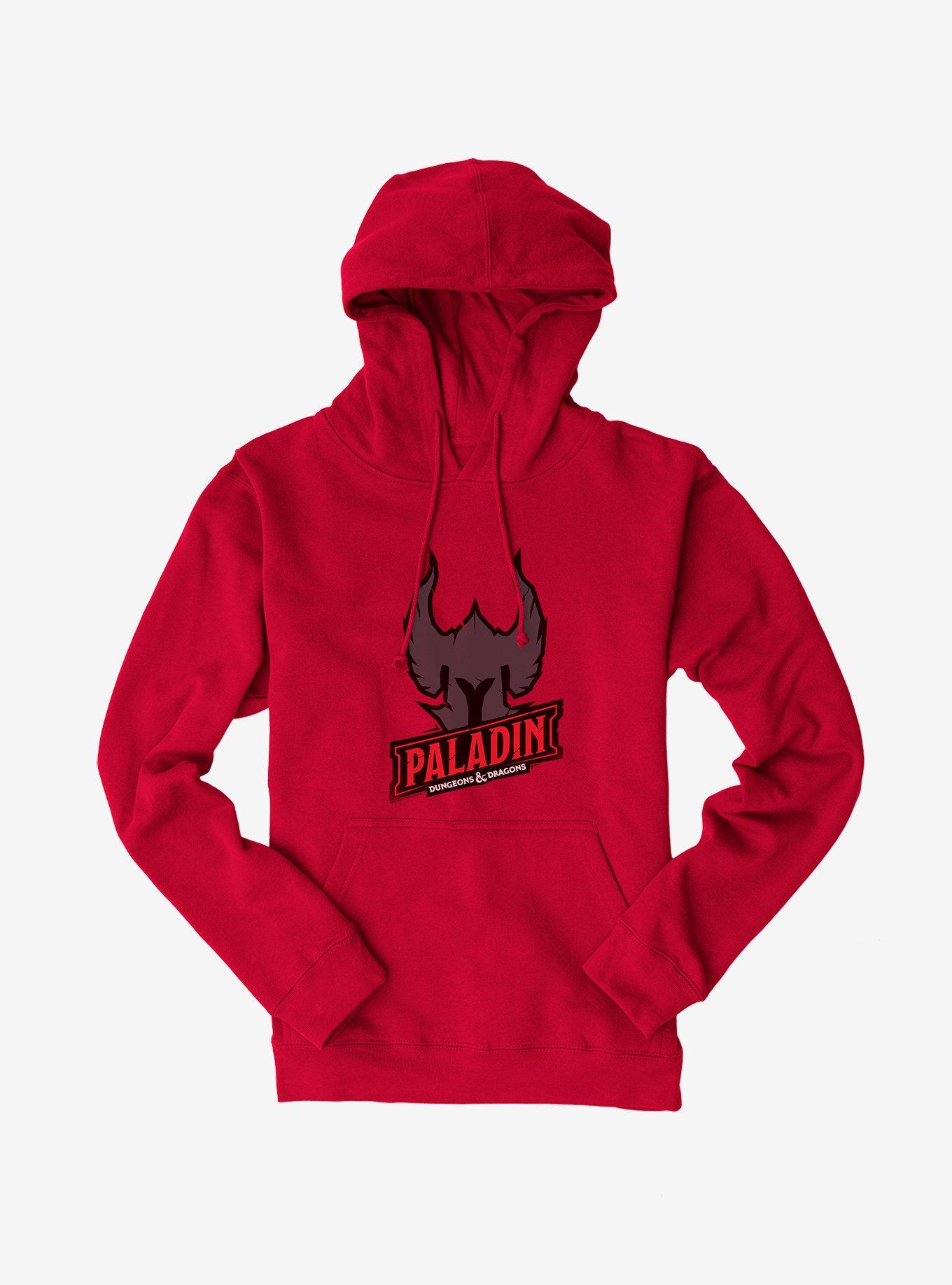 Dungeons & Dragons Paladin Badge Hoodie, RED, hi-res