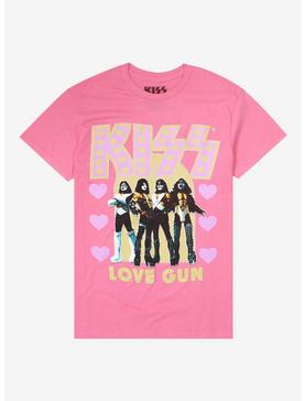 Plus Size KISS Love Gun Boyfriend Fit Girls T-Shirt, , hi-res