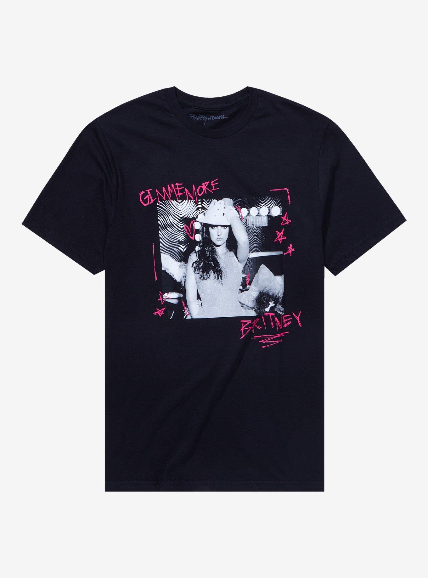Britney Spears Gimme More Boyfriend Fit Girls T-Shirt, BLACK, hi-res