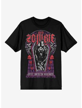Rob Zombie Stained Glass Boyfriend Fit Girls T-Shirt, , hi-res