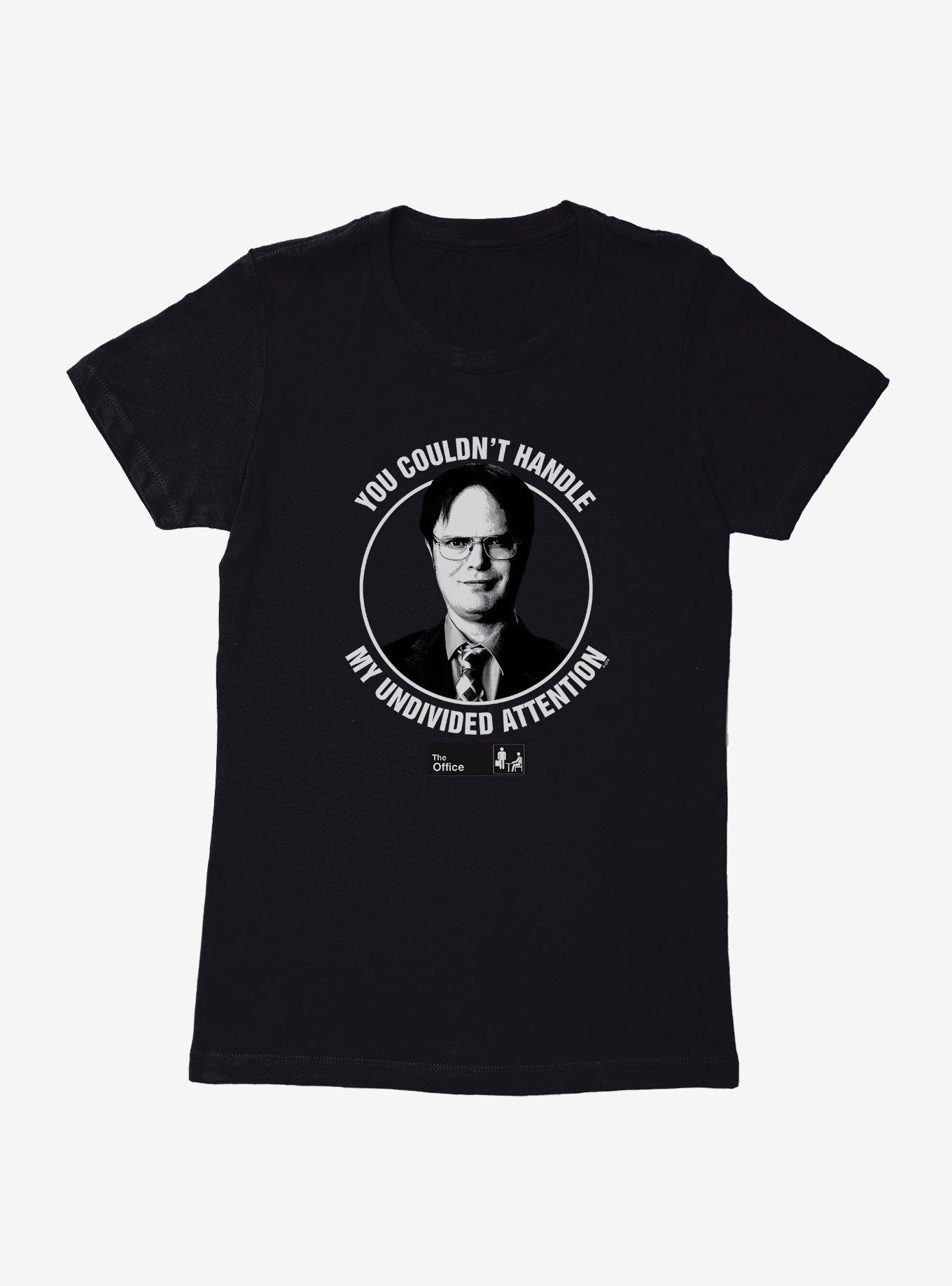 The Office Dwight's Undivided Attention Womens T-Shirt, , hi-res