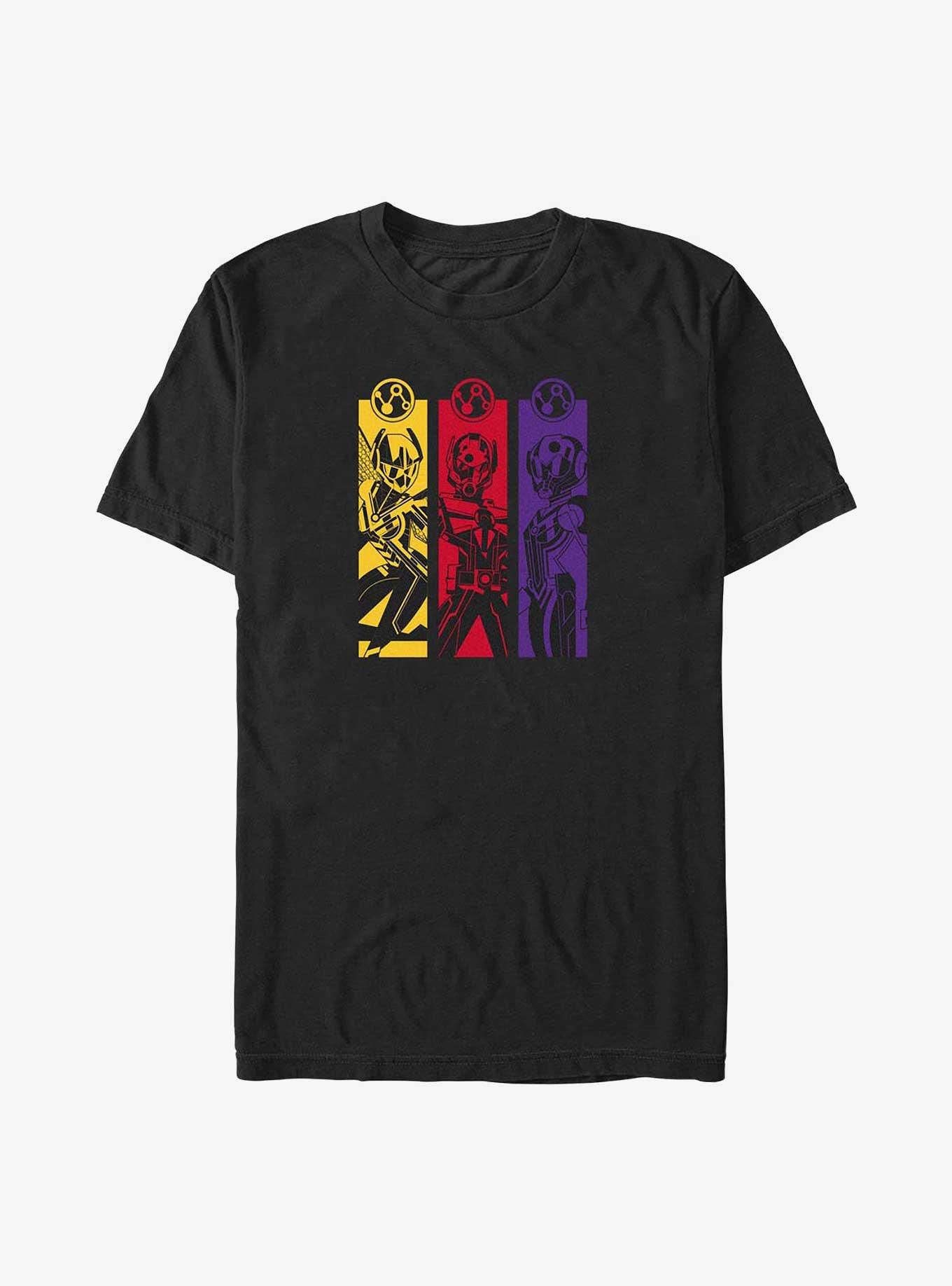 Marvel Ant-Man and the Wasp: Quantumania Hero LIne Up Ant-Man, Wasp, and Cassie Big & Tall T-Shirt, , hi-res