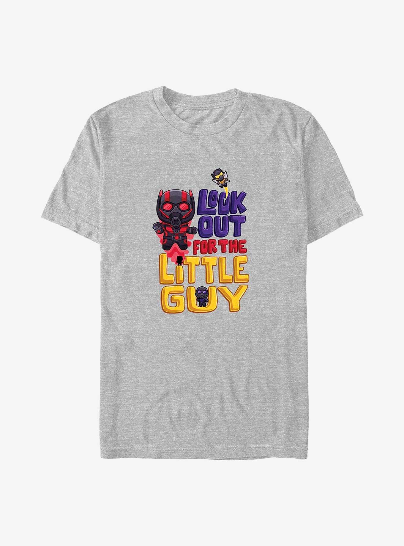 Marvel Ant-Man and the Wasp: Quantumania Look Out For The Little Guy Big & Tall T-Shirt, ATH HTR, hi-res