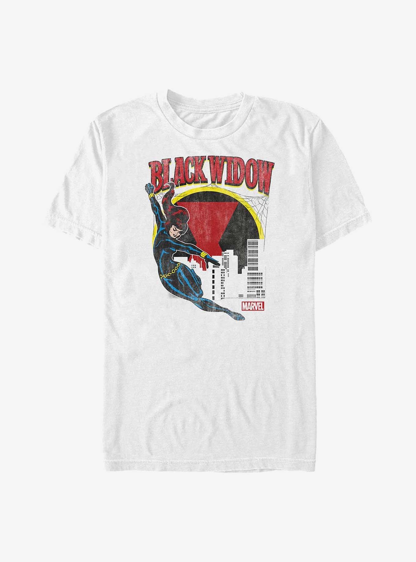 Marvel Black Widow Web Slinger Big & Tall T-Shirt, WHITE, hi-res