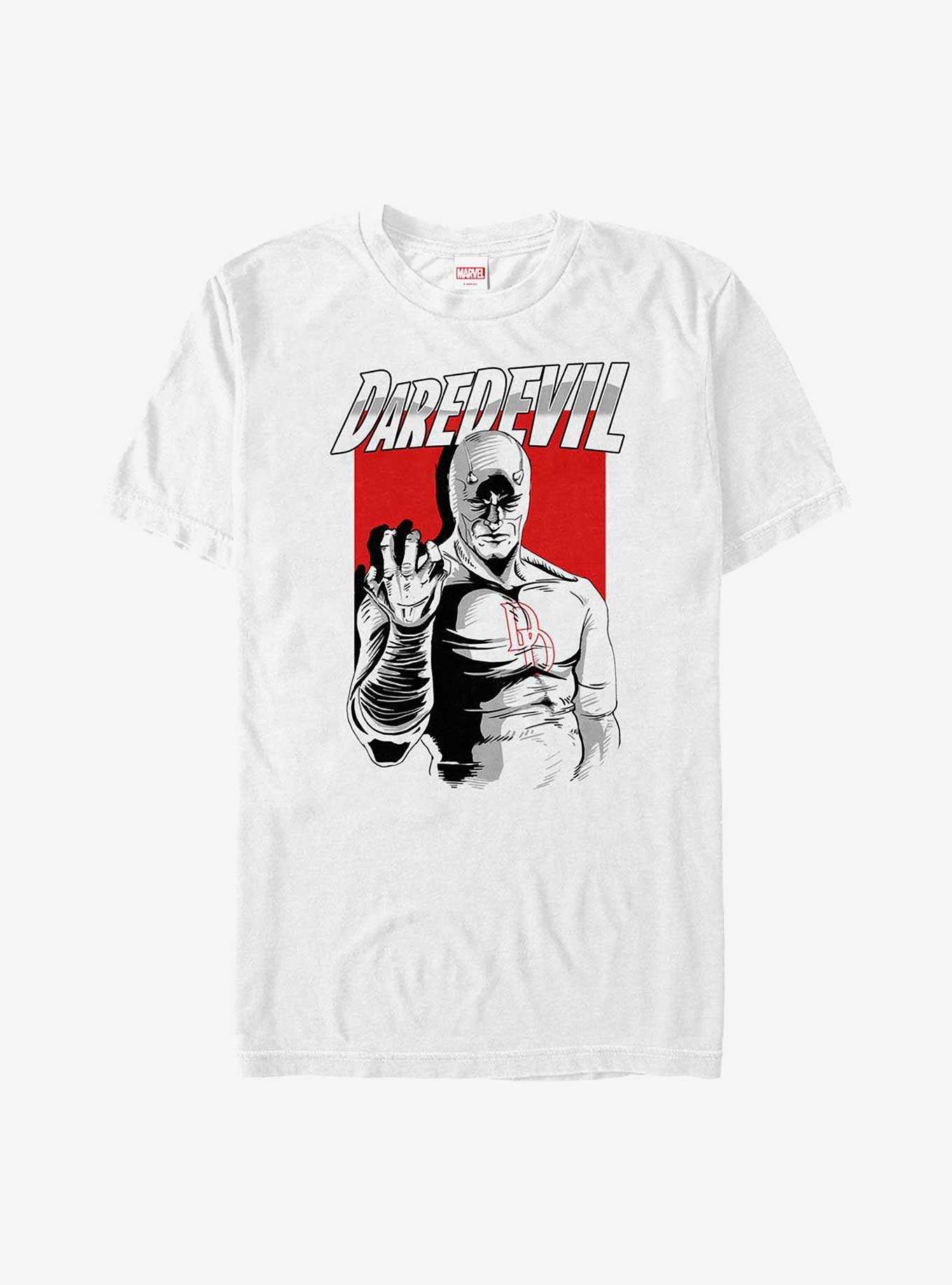 Marvel Daredevil Sketchy Devil Poster Big & Tall T-Shirt, , hi-res
