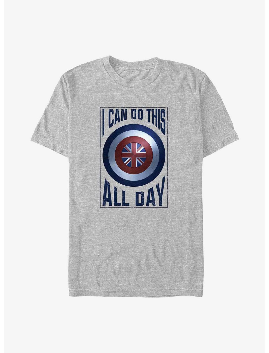 Marvel Doctor Strange in the Multiverse of Madness Captain Britain I Can Do This All Day Big & Tall T-Shirt, ATH HTR, hi-res