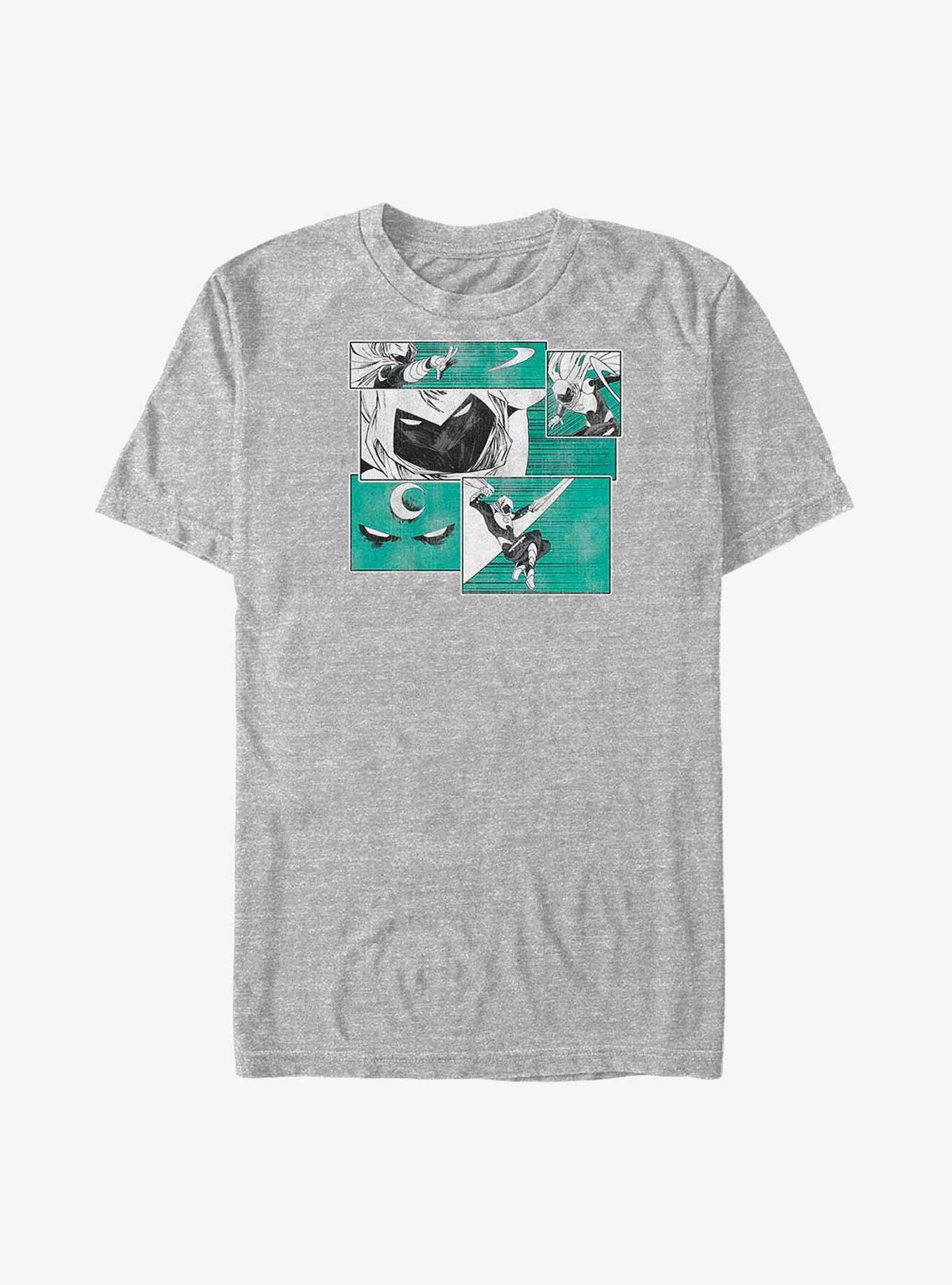 Marvel Moon Knight Battle Sequence Panels Big & Tall T-Shirt, , hi-res