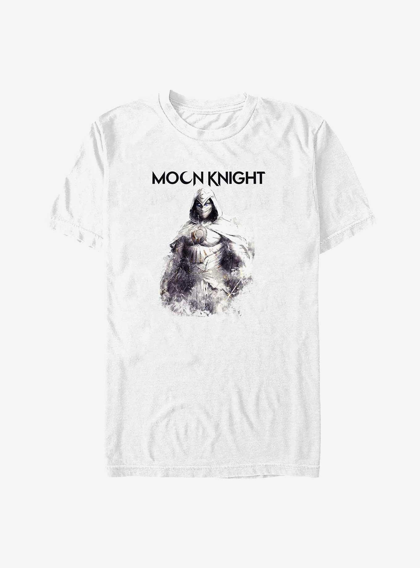 Marvel Moon Knight Moon Knight Fade Big & Tall T-Shirt, WHITE, hi-res
