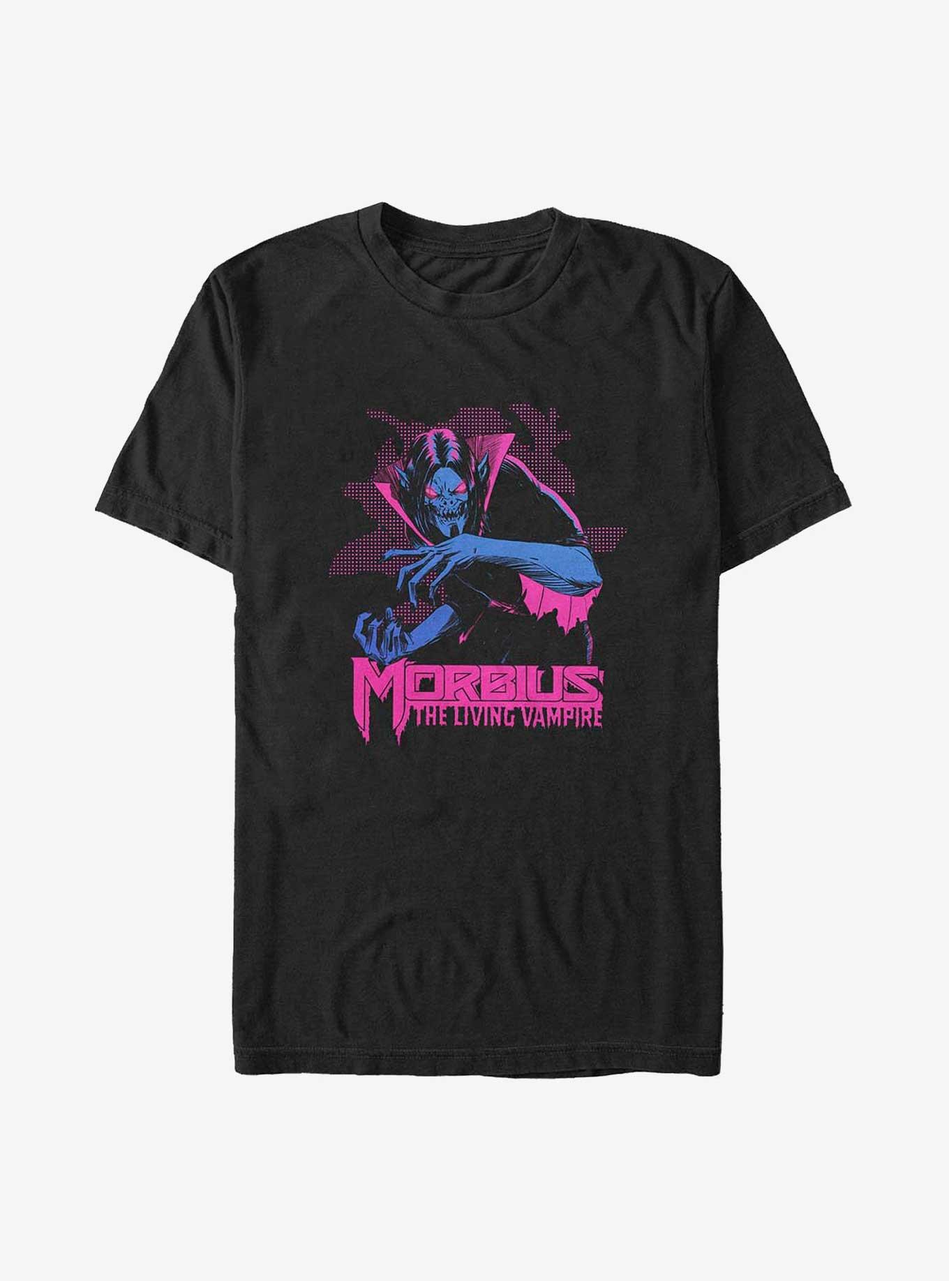 Marvel Morbius Neon Morbius The Living Vampire Big & Tall T-Shirt, , hi-res