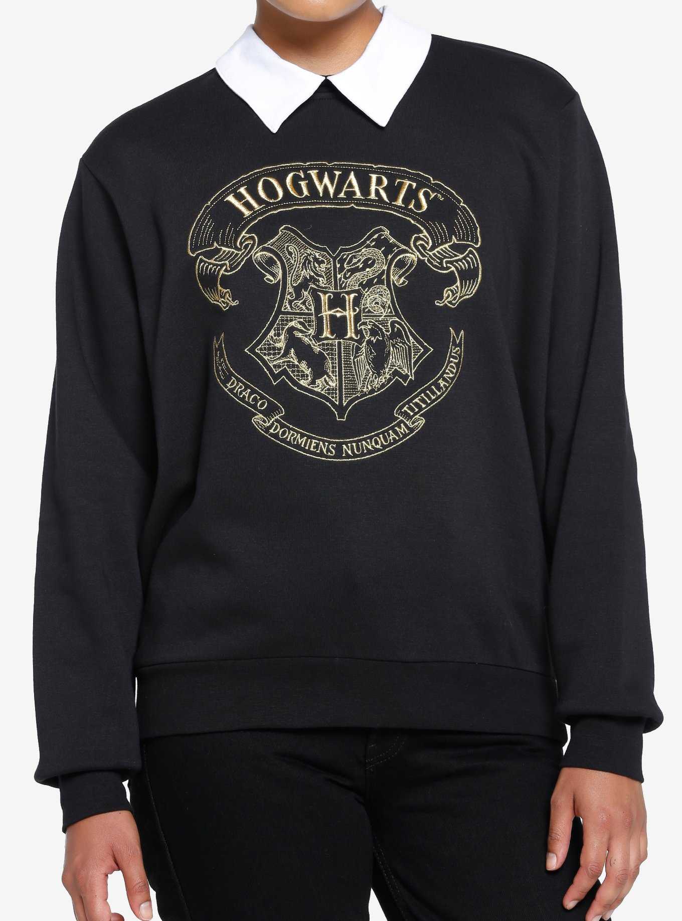 Harry Potter Hogwarts Collared Girls Sweatshirt, , hi-res